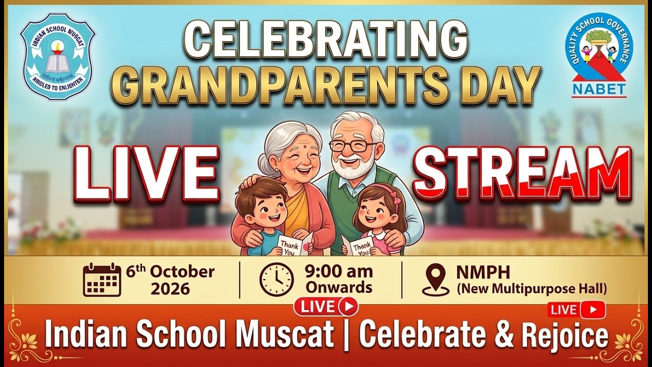 GRAND PARENTS' DAY CELEBRATION 2026