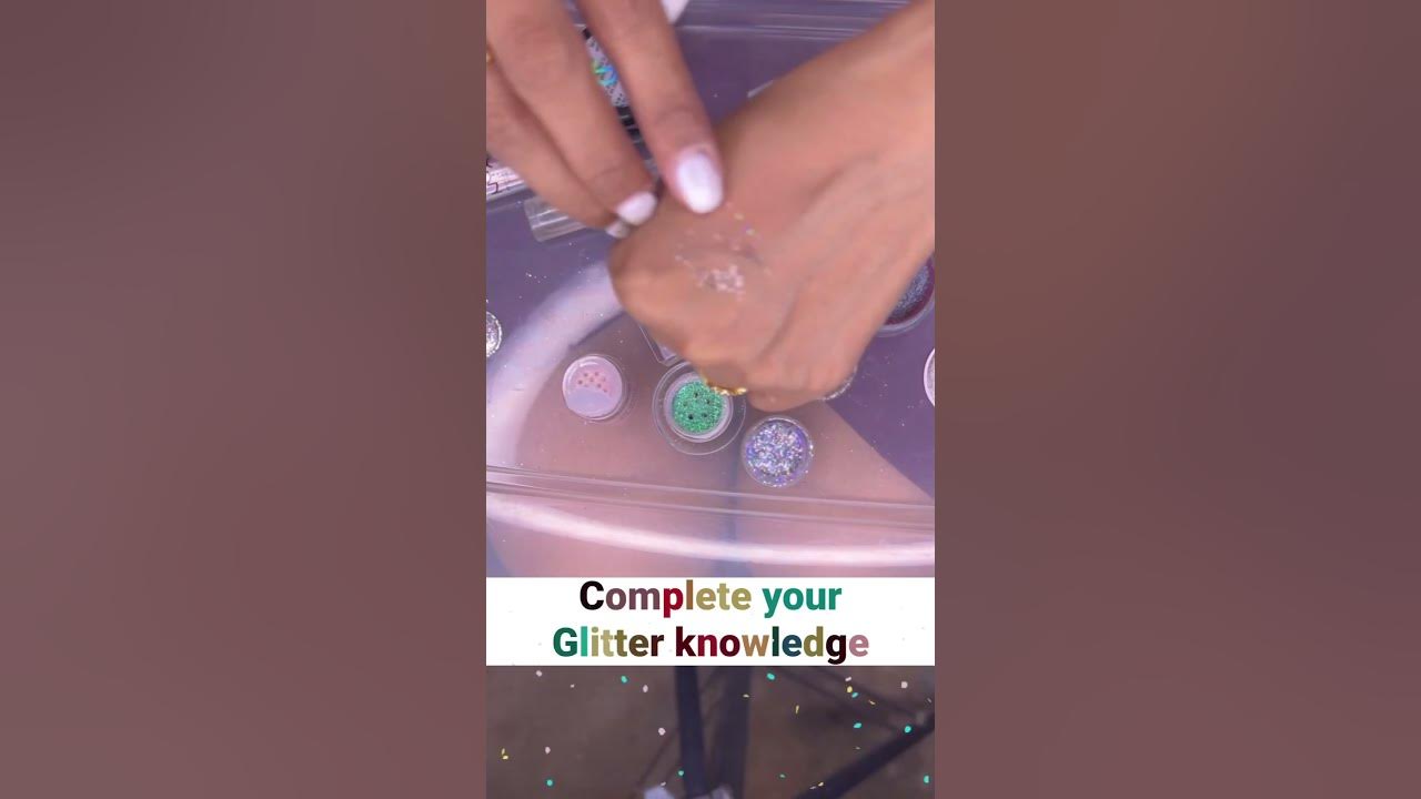 glitter speakles Glitter and shimmer meine Kya difference hai