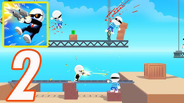 Johnny Trigger Level 6-15 - Gameplay Walkthrough (iOS, Android)