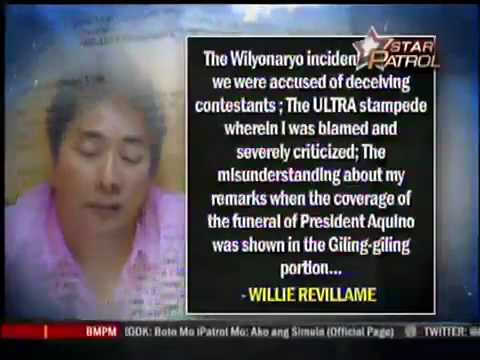 Willie Revillame officially resigned from ABS (rea...
