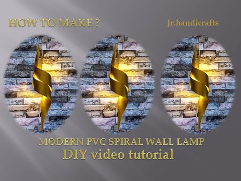 Video: Loftová Lampa (32 Fotografií): Lustr Vyrobený Z Vodovodních Trubek S Vlastními Rukama, Závěsná Nebo Nástěnná Lampa Ze Dřeva