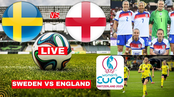 Sweden vs England 2-2 (2-3 Penalties) Live Women Euro Quarter Final Football Match Score Highlights