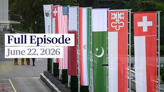 PBS News Hour live episode, June 22, 2026