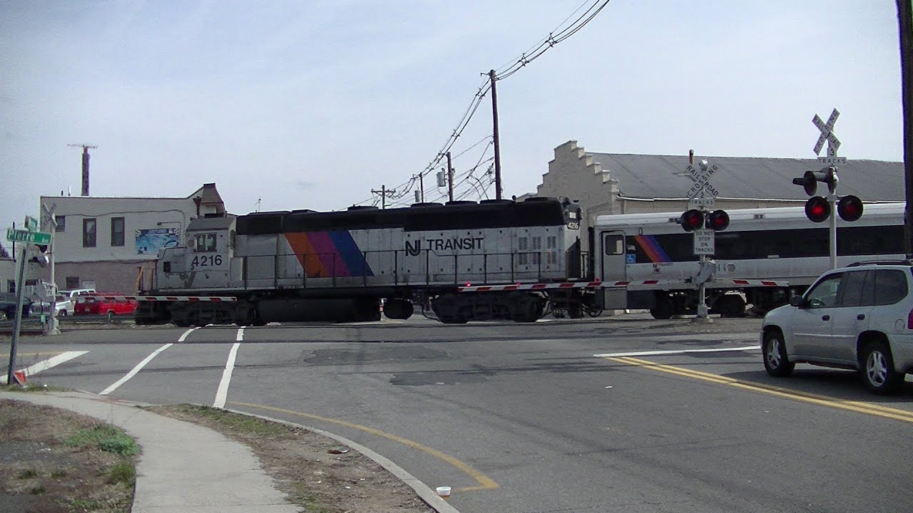 Railfanning Garfield, New Jersey, 3/24/2016 YouTube