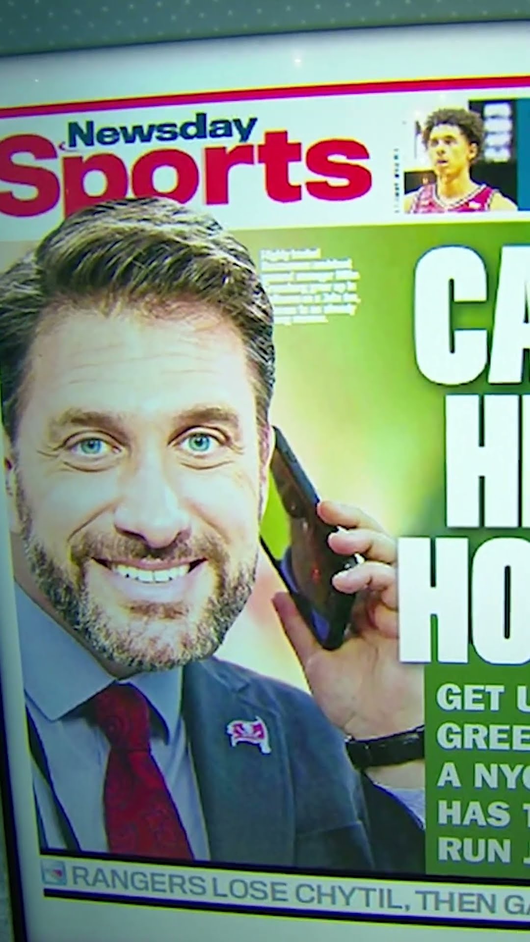 Greeny interviewing to become the next Jets GM? ?