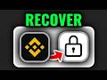 Recover Your Binance Account In 24-72 Hours | Official Method!