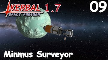 Surveying Minmus - KSP 1.7 - Science Game - Let