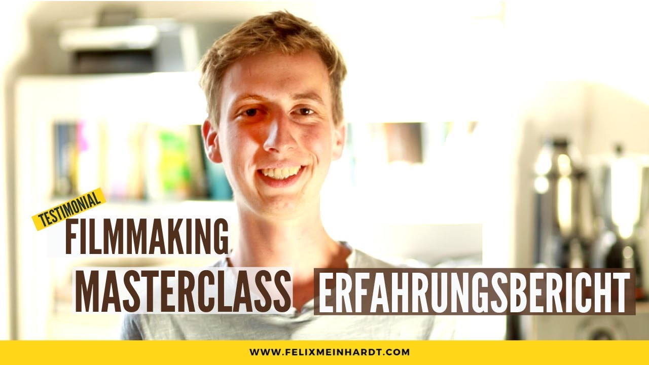 Werde zum Filmemacher - Erfahrungsbericht von meinem Filmseminar