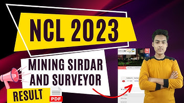 ncl result 2023 | ncl mining sirdar and surveyor result 2023 | mahir academy
