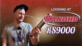 Looking At Rancho RS9000XL Shocks