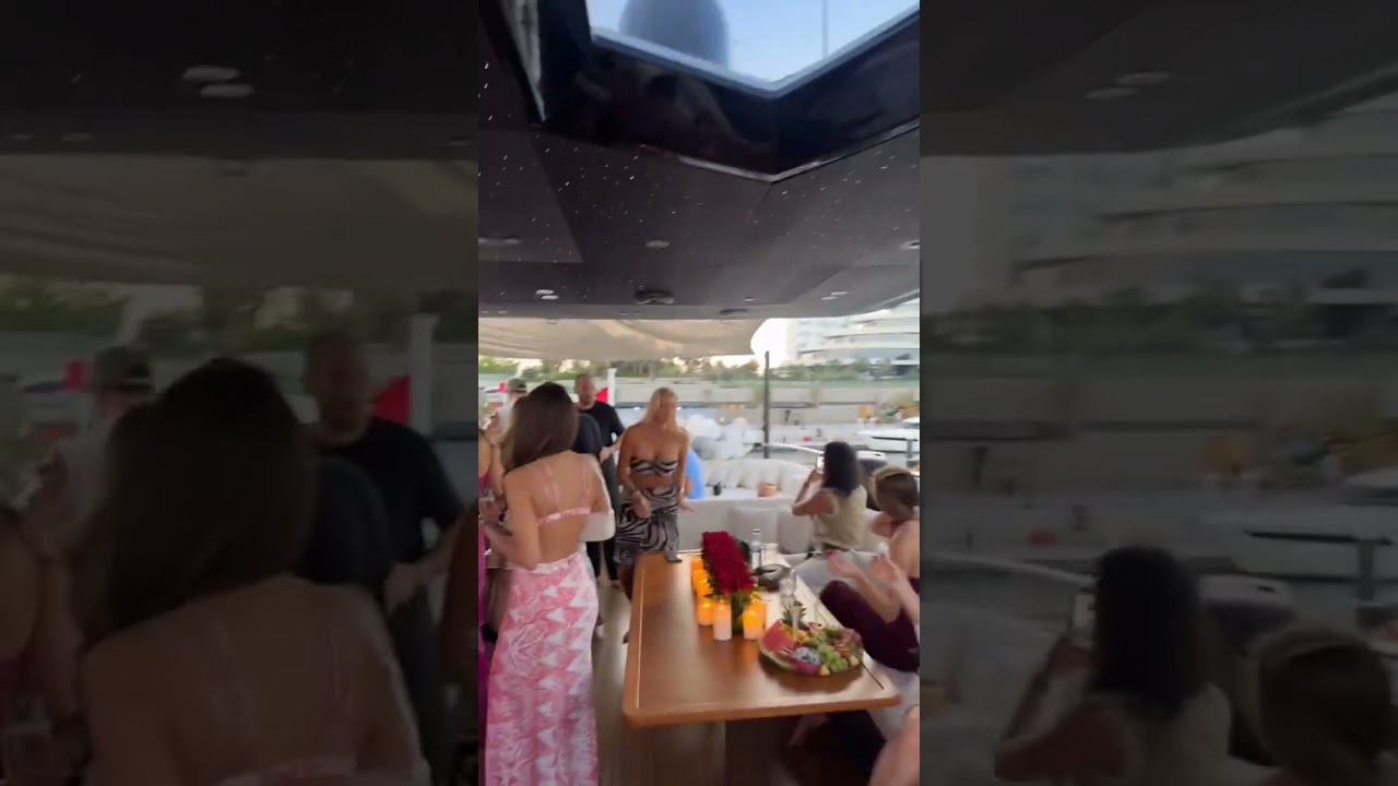 Dan Bilzerian girls party on yacht