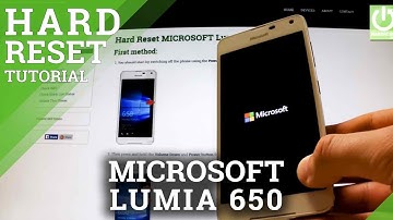 How to Restore Your MICROSOFT Lumia 650  to Factory Settings - Windows Phone