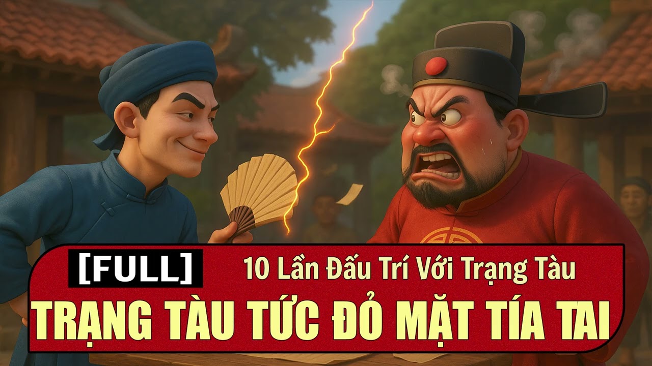 10 Pha Đấu Trí Trời Giáng Của Trạng Quỳnh Khiến Quan Tàu Câm Nín Hoàn Toàn!