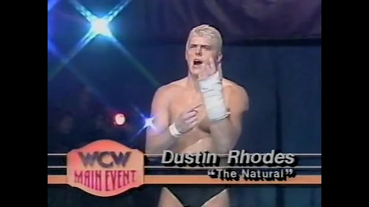 Dustin Rhodes vs Barry Windham   Main Event Jan 10...