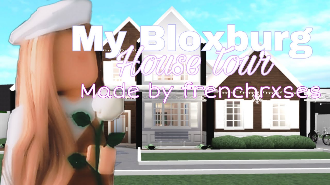 My Bloxburg house tour (I followed frenchrxses speed build to build
