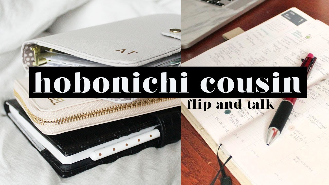 Update! How I am using my Hobonichi Cousin A5 and FLIP!