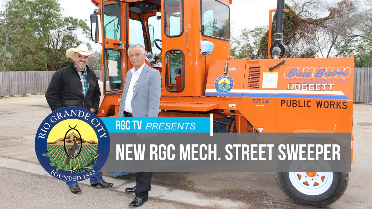 New Rio Grande City Mechanical Street Sweeper YouTube