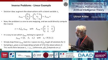 Ullrich Köthe | Analyzing Inverse Problems in Natural Science using Invertible Neural Networks