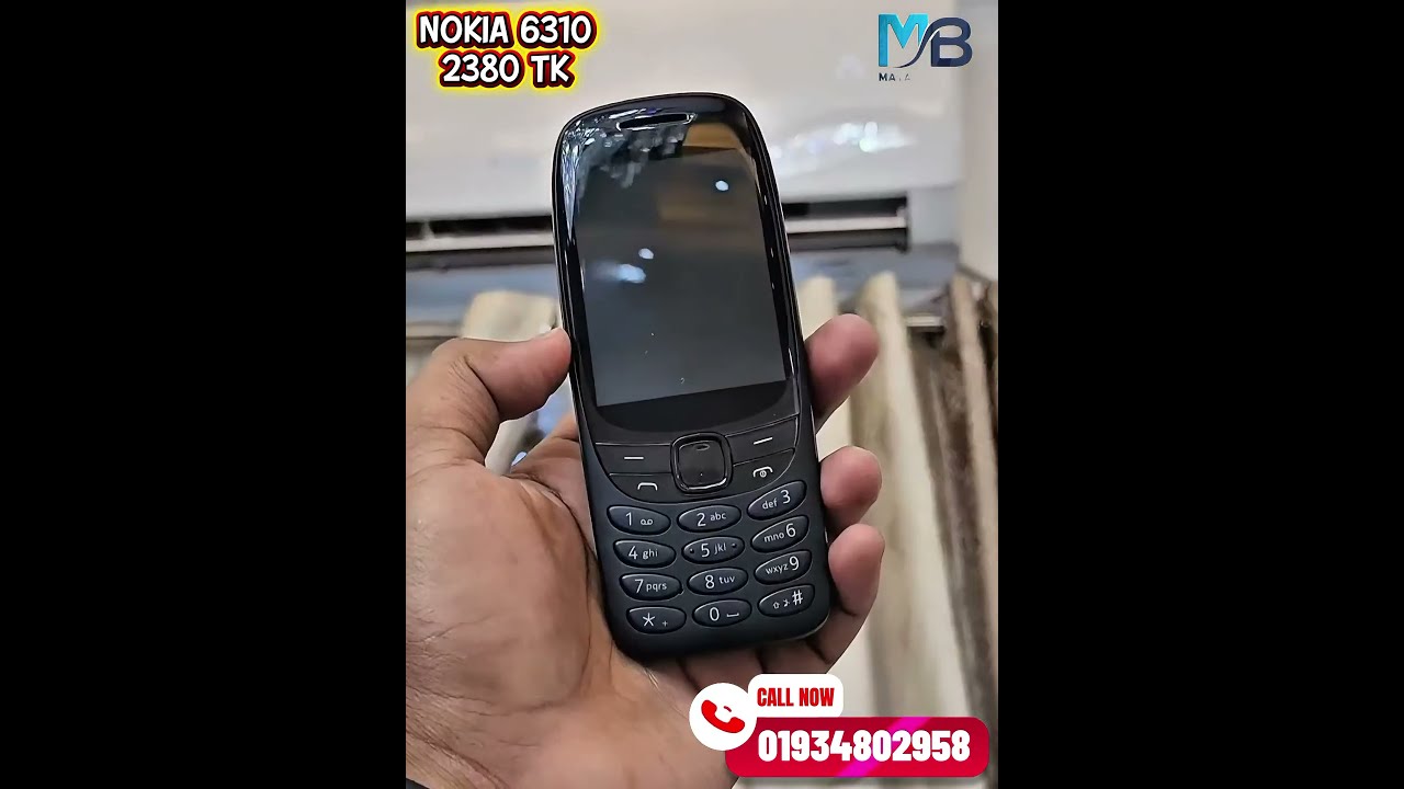 New Nokia 6310 (2021) Black