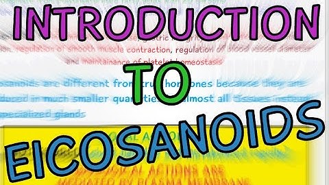 What are Eicosanoids? Eicosanoids explained in 1 minute!! Introduction to Eicosanoids