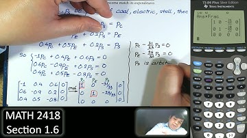 Linear Algebra - Section 1.6