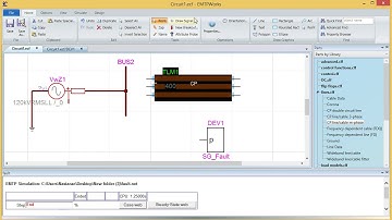 How to model single phase to ground fault in a cable/line in EMTP
