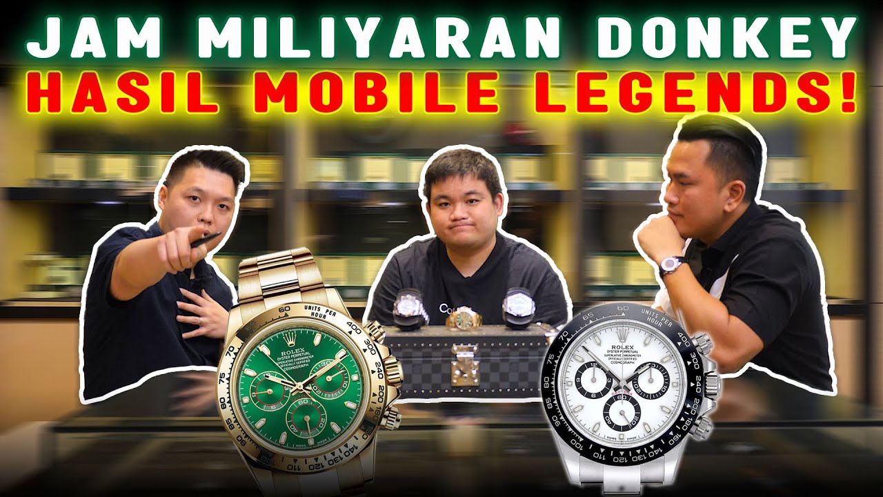 GOKIL‼️DONKEY YURINO BELI JAM MILIARAN HASIL GAME MOBILE LEGENDS‼️