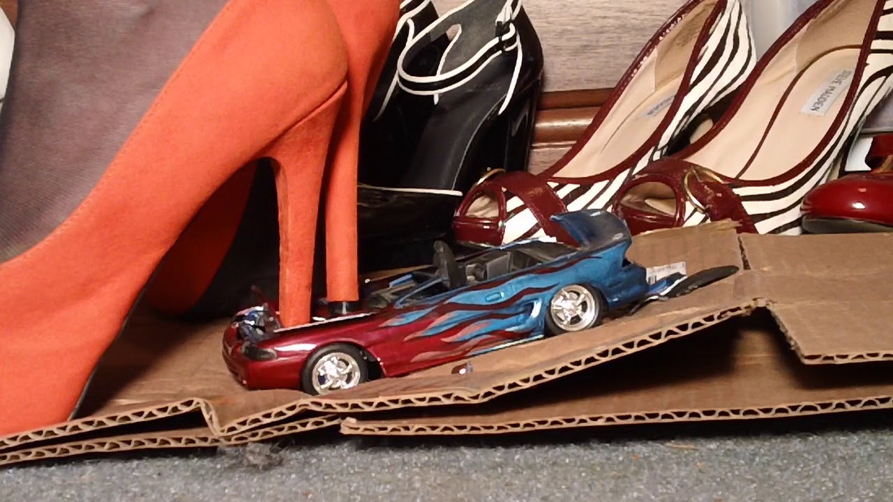 model car crush YouTube