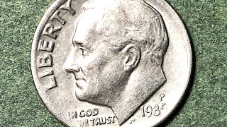 1985 Dime - Misplaced Mintmarks