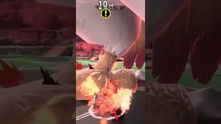 Turned Dynablade into KFC #gameplayshorts #kirbyairriders #kingdedede #dynablade #bossbattle #fire