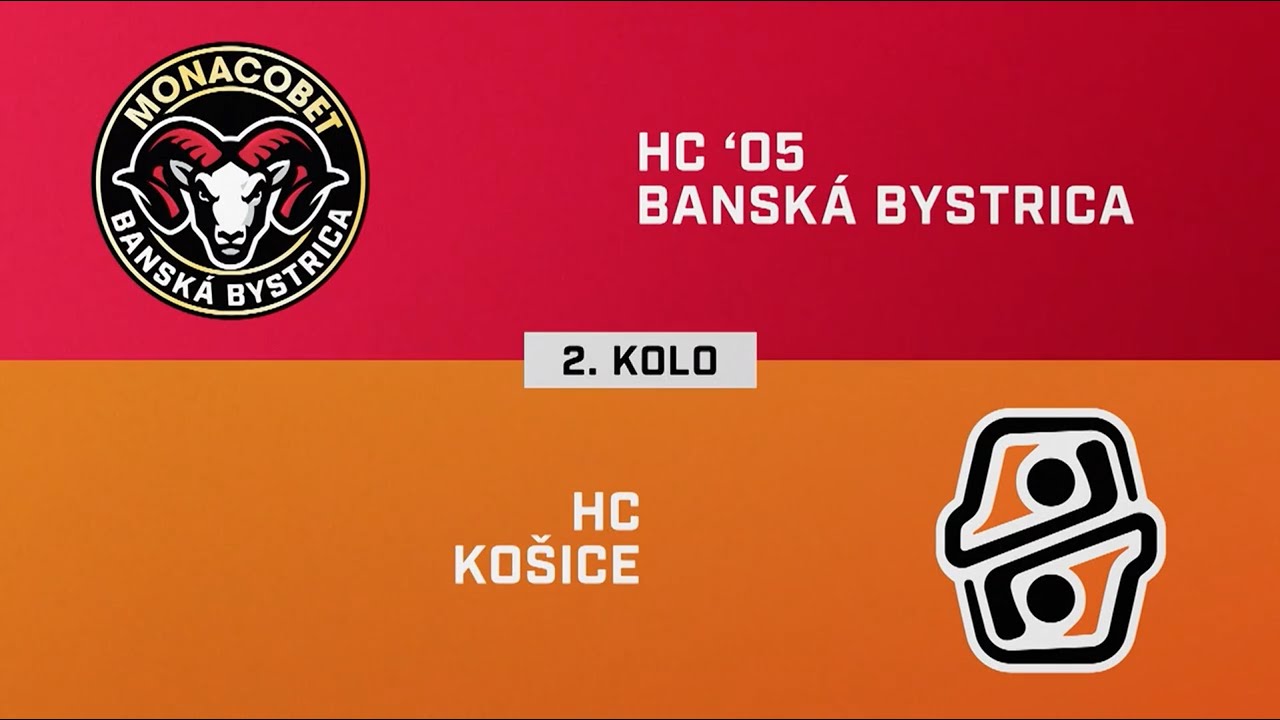 2. kolo: HC MONACObet Banská Bystrica – HC Košice 4:3 sn (HIGHLIGHTY)