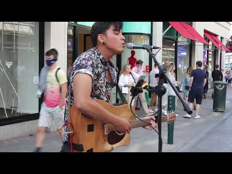 Jacob Koopman Live Cover of Riptide from Grafton Street Dublin Best of Busking