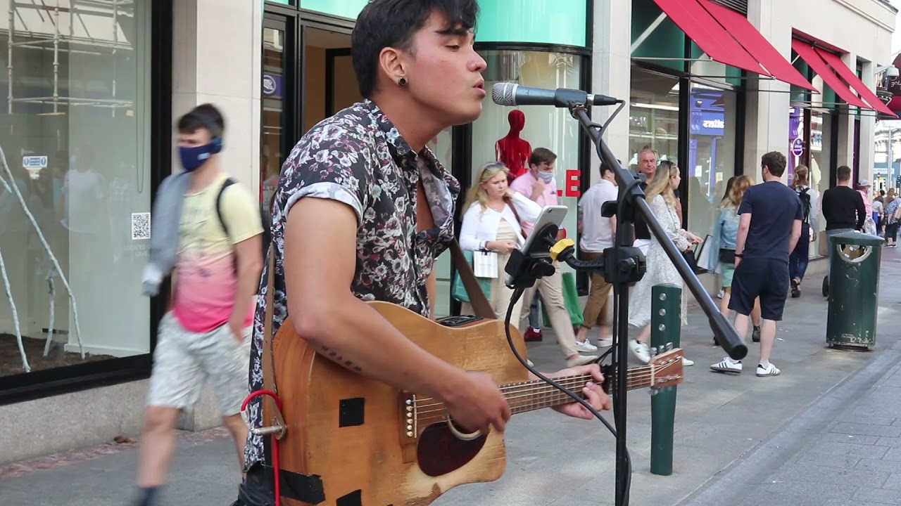 Jacob Koopman Live Cover of Riptide from Grafton Street Dublin Best of Busking