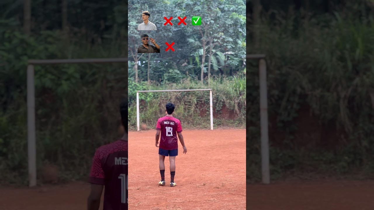 Crossbar challenge 🎯⚽️#football #skills #kerala #footballskills #skills