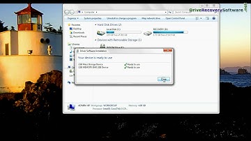 Data restoration from inaccessible USB pen drive
