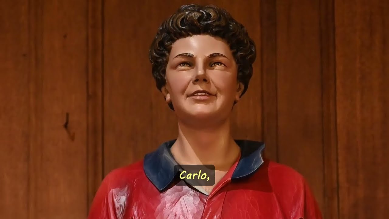 Chanson Carlo, unis moi à Jésus - Bénédiction de la statue de Carlo Acutis à Paris