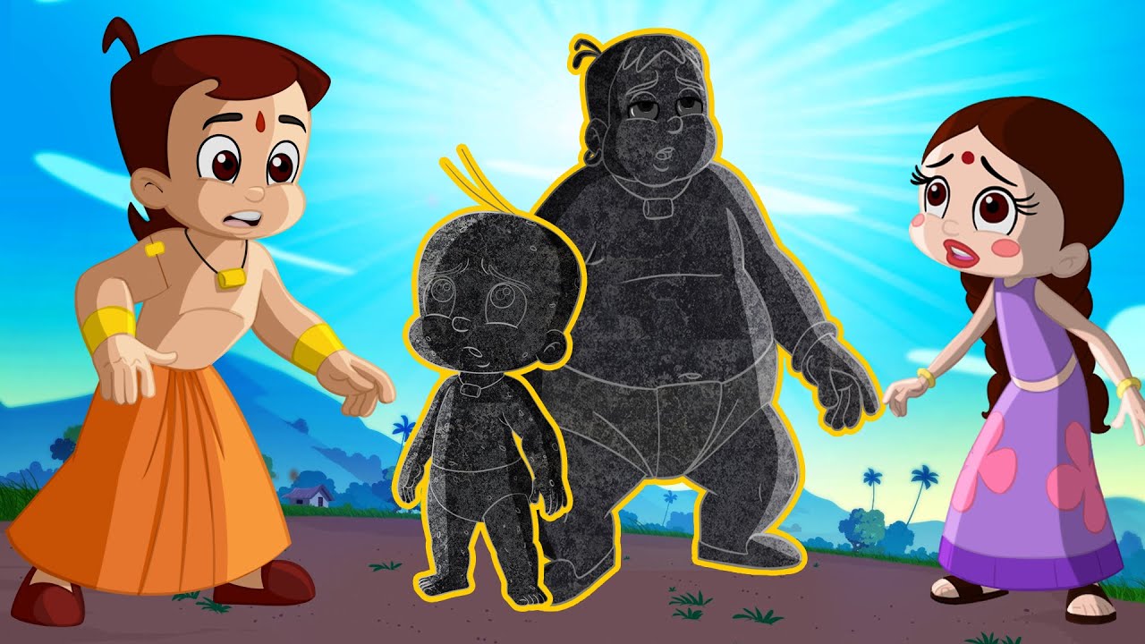 Chhota Bheem   Statue World  Cartoons for Kids  Funny Kids Videos