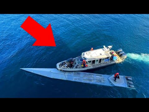 Guarda Costeira dos EUA x Submarino Impossível de Capturar do Cartel