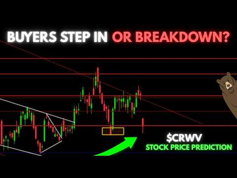 Video preview for CRWV (CoreWeave Inc) stock is sitting at a key support zone that often leads to either a strong bounce or a sharp move down. The next move could happen sooner than most traders expect.