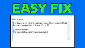 How To Fix Network Adapter Error Code 31 in Device Manager