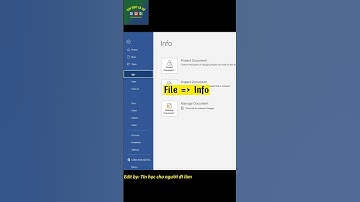 Cách lấy lại file word chưa kịp lưu đơn giản ai cũng làm được #excel #tinhoc #tinhocvanphong