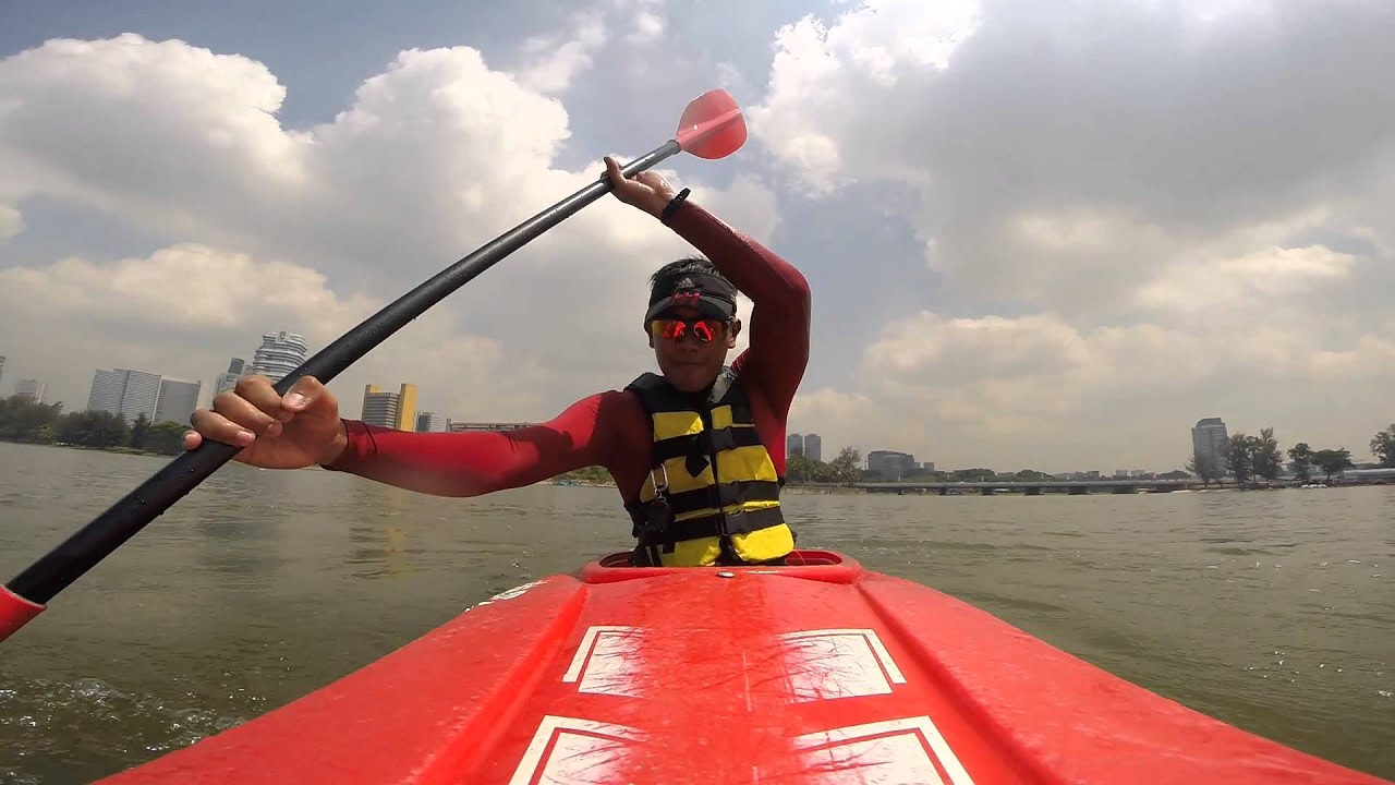 Gopro Kayaking in Kallang River, Singapore. YouTube