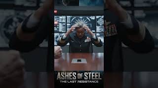 Street War Against the Machines – Urban Battle Scene | ASHES OF STEEL
