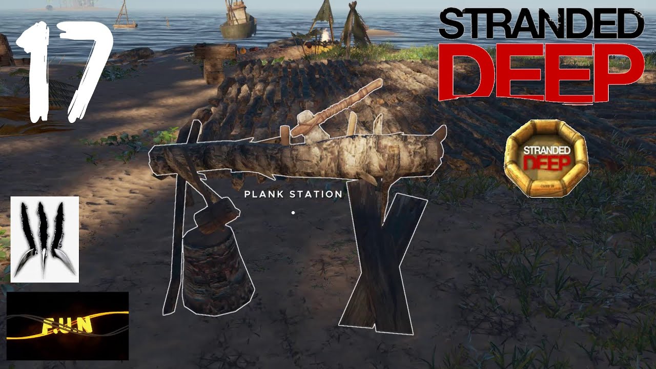 Stranded Deep 17 Plank station and shelves