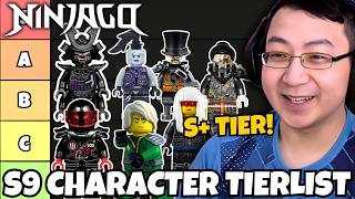 LEGO NINJAGO: MASTERS OF SPINJITZU SEASON 9 CHARACTER TIER LIST!