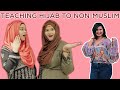 Teaching How to Wear Hijab to a Non-Muslim ft. Golgappa Girl | Ramsha Sultan