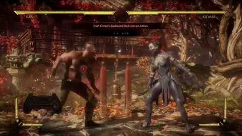 Mortal Kombat 11 PS4 Advanced Offense Lesson: Dash Canceling