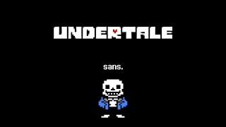 Undertale 015 – sans...  but with Sonic The Hedgehog Soundfont