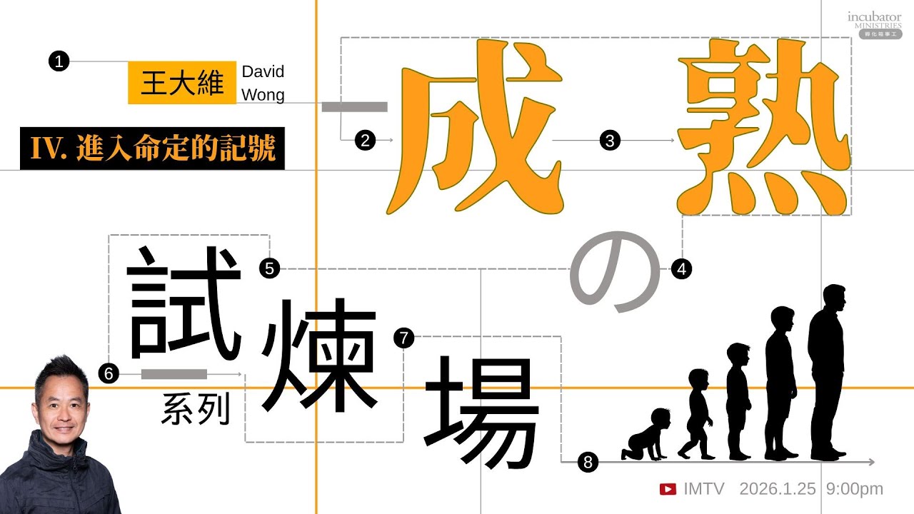 ．成 熟 の 試 煉 場 ④．進 入 命 定 的 記 號．王 大 維 David Wong．