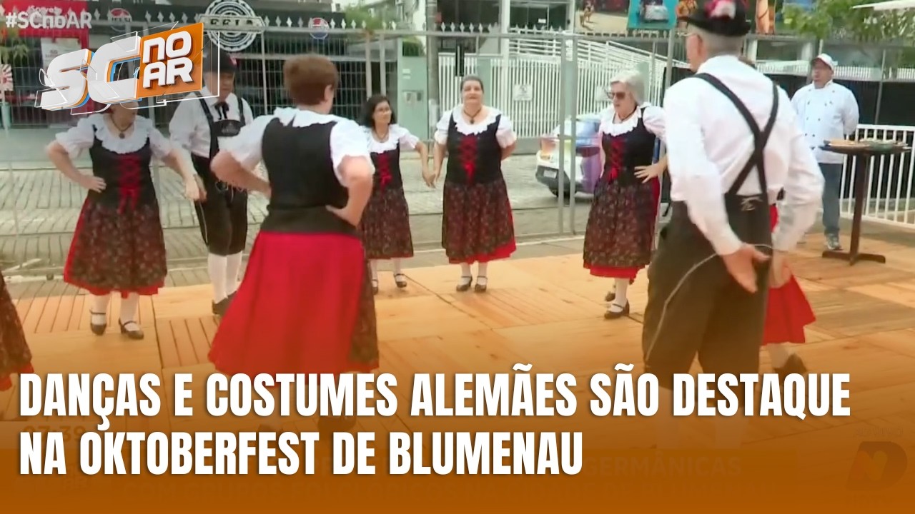 Grupos folclóricos valorizam a herança cultural alemã na Oktoberfest